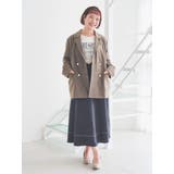 ロゴ刺繍×プリントロングTシャツ | Re-J＆SUPURE | 詳細画像14 