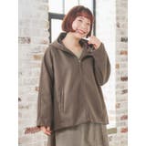 フェイクウールジップアップショートジャケット | Re-J＆SUPURE | 詳細画像4 