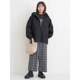 フェイクウールジップアップショートジャケット | Re-J＆SUPURE | 詳細画像22 