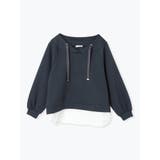 シャツレイヤード風抜き襟プルオーバー | Re-J&SUPURE | 詳細画像22