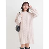 モールラメ装飾ニットワンピース | Re-J＆SUPURE | 詳細画像22 