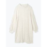 モールラメ装飾ニットワンピース | Re-J＆SUPURE | 詳細画像24 