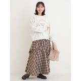 【Kannaコラボ】起毛ラッフルフリルスカート | Re-J＆SUPURE | 詳細画像24 