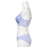 【脇高】[D85 I95］フラワープリントレースブラ＆ショーツ(モールドカップ) | Re-J＆SUPURE | 詳細画像5 