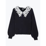 レース襟ニットトップス | Re-J&SUPURE | 詳細画像30