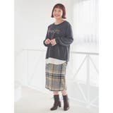 シルキーダンボールシャツレイヤード風プルオーバー | Re-J＆SUPURE | 詳細画像5 