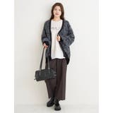 シルキーダンボールシャツレイヤード風プルオーバー | Re-J＆SUPURE | 詳細画像21 