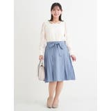 スクエアネック袖花柄シアープルオーバー | Re-J&SUPURE | 詳細画像28