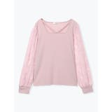 スクエアネック袖花柄シアープルオーバー | Re-J&SUPURE | 詳細画像31