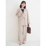 【ストレッチツイル】ワイドパンツ(セットアップ可) | Re-J＆SUPURE | 詳細画像40 