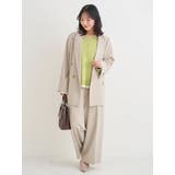 【ストレッチツイル】ワイドパンツ(セットアップ可) | Re-J＆SUPURE | 詳細画像45 