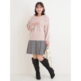 パールベルト付きボックスプリーツミニスカート | Re-J＆SUPURE | 詳細画像26 