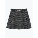 パールベルト付きボックスプリーツミニスカート | Re-J＆SUPURE | 詳細画像28 