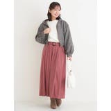 ベルト付きコーデュロイスカート | Re-J＆SUPURE | 詳細画像14 