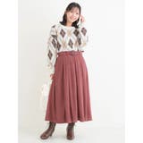 ベルト付きコーデュロイスカート | Re-J＆SUPURE | 詳細画像15 