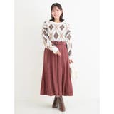 ベルト付きコーデュロイスカート | Re-J＆SUPURE | 詳細画像16 