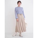 ベルト付きコーデュロイスカート | Re-J＆SUPURE | 詳細画像23 