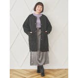 異素材切り替えキルティングコート | Re-J&SUPURE | 詳細画像5