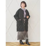 異素材切り替えキルティングコート | Re-J&SUPURE | 詳細画像6