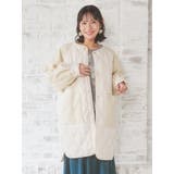 異素材切り替えキルティングコート | Re-J&SUPURE | 詳細画像15