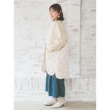 異素材切り替えキルティングコート | Re-J&SUPURE | 詳細画像23