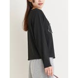 ロゴ刺繍ワッペン付きレースアップトップス | Re-J&SUPURE | 詳細画像17