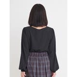 レース×リボンスクエアネックトップス | Re-J＆SUPURE | 詳細画像6 