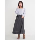 レース×リボンスクエアネックトップス | Re-J＆SUPURE | 詳細画像16 