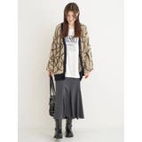 ラインジャガードフェザーニットカーディガン | Re-J&SUPURE | 詳細画像7