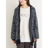 ラインジャガードフェザーニットカーディガン | Re-J&SUPURE | 詳細画像11