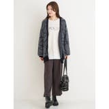 ラインジャガードフェザーニットカーディガン | Re-J&SUPURE | 詳細画像13