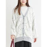 ラインジャガードフェザーニットカーディガン | Re-J&SUPURE | 詳細画像15