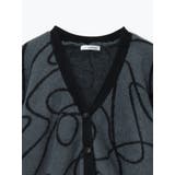 ラインジャガードフェザーニットカーディガン | Re-J&SUPURE | 詳細画像26