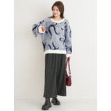 リボンジャガードフェザーニットトップス | Re-J&SUPURE | 詳細画像25