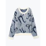 リボンジャガードフェザーニットトップス | Re-J&SUPURE | 詳細画像27