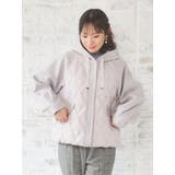 ウール切り替えフードダウンジャケット | Re-J＆SUPURE | 詳細画像4 