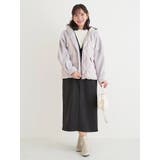 ウール切り替えフードダウンジャケット | Re-J＆SUPURE | 詳細画像13 