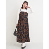 【Komachiコラボ】カウ柄キャミワンピース | Re-J＆SUPURE | 詳細画像14 