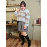 【Komachiコラボ】ボーダーニットトップス | Re-J&SUPURE | 詳細画像11