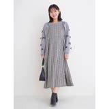 [SET]チェック柄フードブルゾン×キャミワンピース | Re-J＆SUPURE | 詳細画像6 