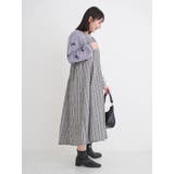 [SET]チェック柄フードブルゾン×キャミワンピース | Re-J＆SUPURE | 詳細画像8 