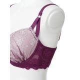 【脇高】[D85 I95］シャイニーフラワー刺繍ブラ＆ショーツ(モールドカップ) | Re-J＆SUPURE | 詳細画像7 