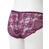 【脇高】[D85 I95］シャイニーフラワー刺繍ブラ＆ショーツ(モールドカップ) | Re-J＆SUPURE | 詳細画像11 