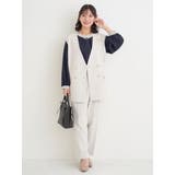 【Wクロス】テーパードパンツ(セットアップ可) | Re-J＆SUPURE | 詳細画像41 