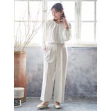 【Wクロス】ワイドパンツ(セットアップ可) | Re-J＆SUPURE | 詳細画像6 