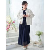 ［2WAY］シフォンジョーゼットプリーツワンピース | Re-J＆SUPURE | 詳細画像7 