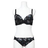 【脇高】[D85-I95］プリントレースブラ＆ショーツ(モールドカップ) | Re-J＆SUPURE | 詳細画像3 