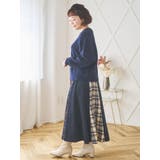 縦切り替えフレアスカート | Re-J＆SUPURE | 詳細画像8 