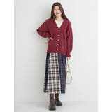 縦切り替えフレアスカート | Re-J＆SUPURE | 詳細画像10 