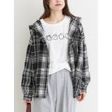 シャギーチェックフード付きシャツ | Re-J＆SUPURE | 詳細画像2 